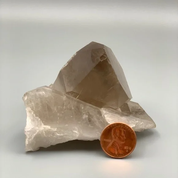 Natural Smoky Quartz, Unpolished, Rutilated Quartz - Picture 9 of 12